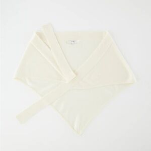 Tibi Mele Merino Wool Babushka Scarf